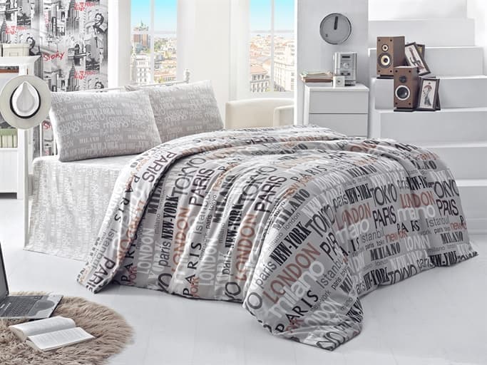 

Комплект постельного белья Lighthouse City style 4 сезона 200х220 см/2х50х70 см