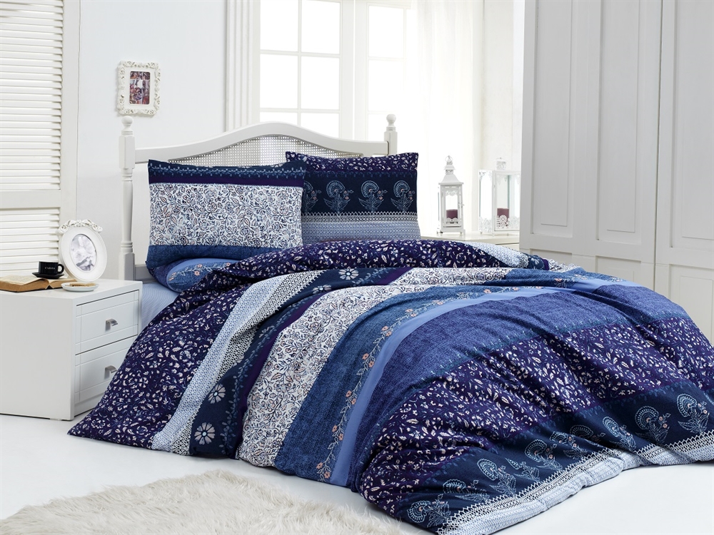 

Комплект постельного белья LIGHTHOUSE бязь голд NIGHT BLUE 200*220/2*50*70