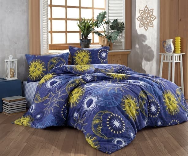 

Комплект постельного белья Lighthouse Sun moon 4 сезона 200х220 см/2х50х70 см