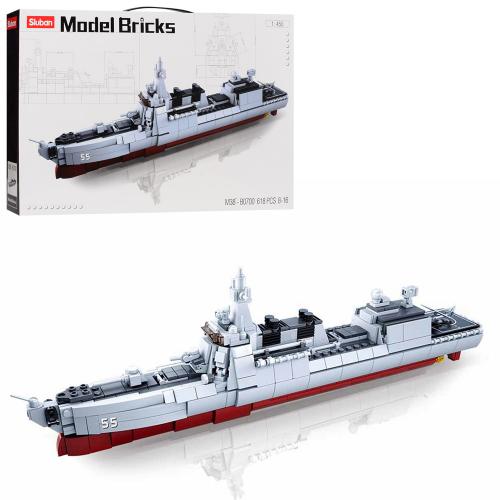 

Конструктор пластмасовий Sluban M38-B0700 Військовий корабель
