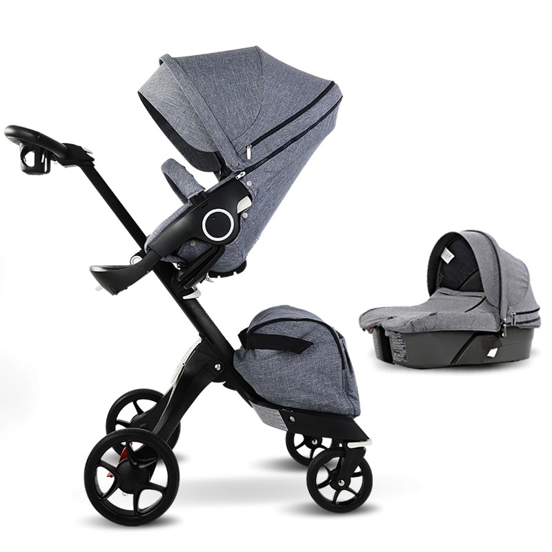 

Коляска универсальная 2в1 DSLAND V8 Grey Серий