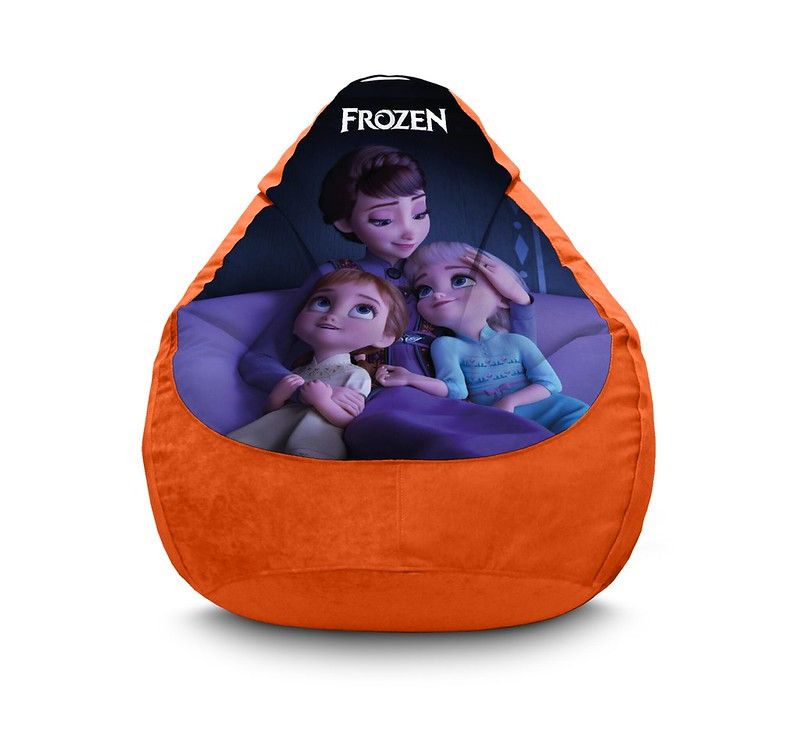 

Кресло мешок iPuff "Frozen. Little Elsa and Anna" Флок XXL (90х125 см) Оранжевый