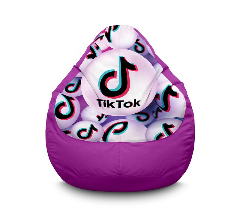 

Кресло мешок iPuff "Tik Tok. Sphere. Violet" Оксфорд XL (80x110 см) Фиолетовый