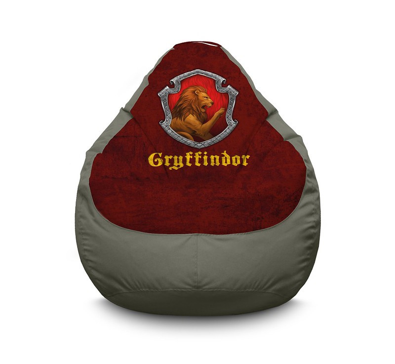 

Кресло мешок iPuff "Harry Potter. Gryffindor" Оксфорд XL (80х110 см) Серый