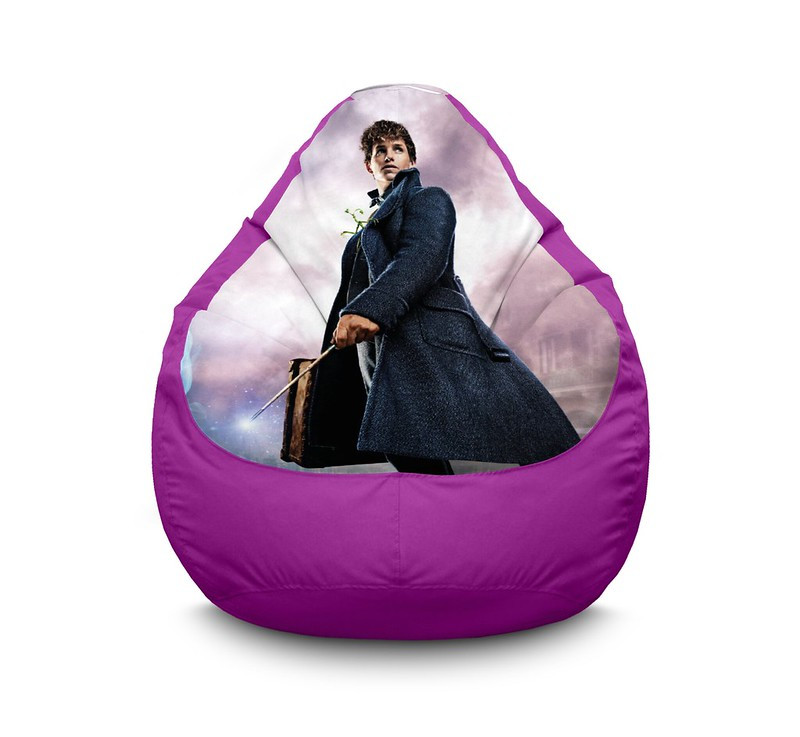 

Кресло мешок iPuff "Fantastic Beasts" Оксфорд XXXL (100х135 см) Сиреневый