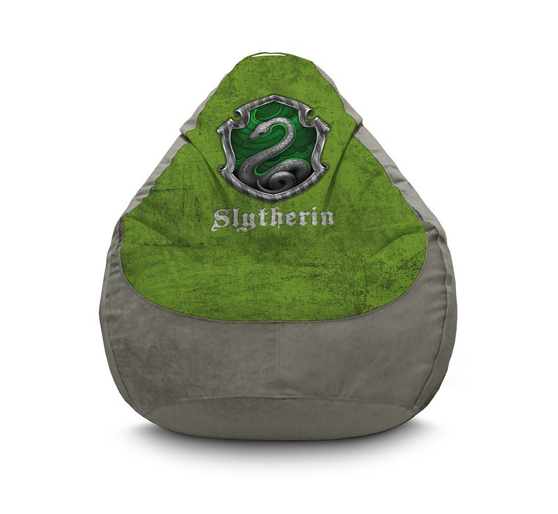 

Кресло мешок iPuff "Harry Potter. Slytherin" Флок XXXL (100x135 см) Серый