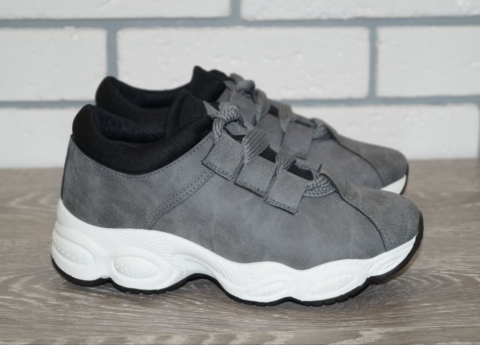 

Кроссовки Class Shoes J009 36 серые