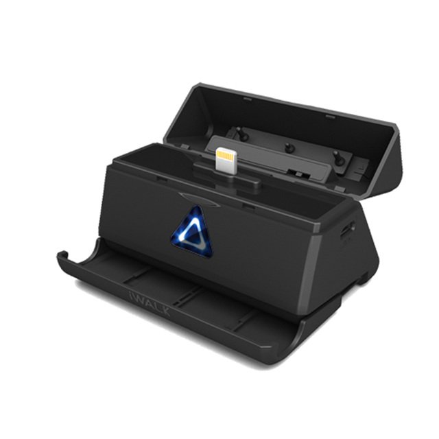 

iWALK Link 5200mAh rechargeable docking battery with USB port for iPhone 6/6Plus/5/5S/5C/iPad mini Black
