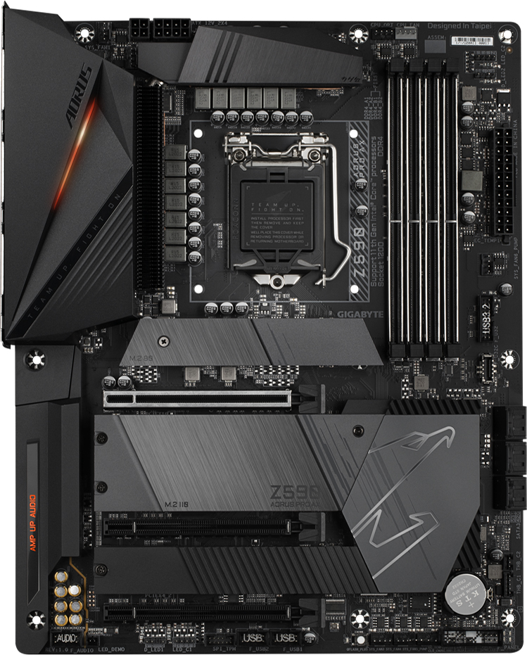 

Материнская плата Gigabyte Z590 Aorus Pro AX (s1200, Intel Z590, PCI-Ex16)