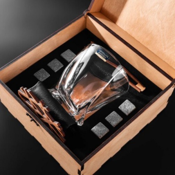 

Подарочные наборы Whisky Stones UNi для мужчин, на 6 шт камней светлый