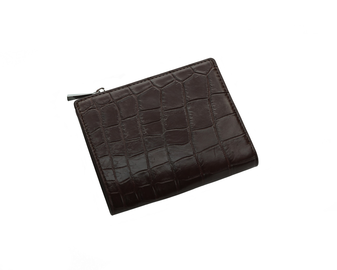 

Кошелек из кожи крокодила Ekzotic Leather Коричневый () xtclthrcw 89