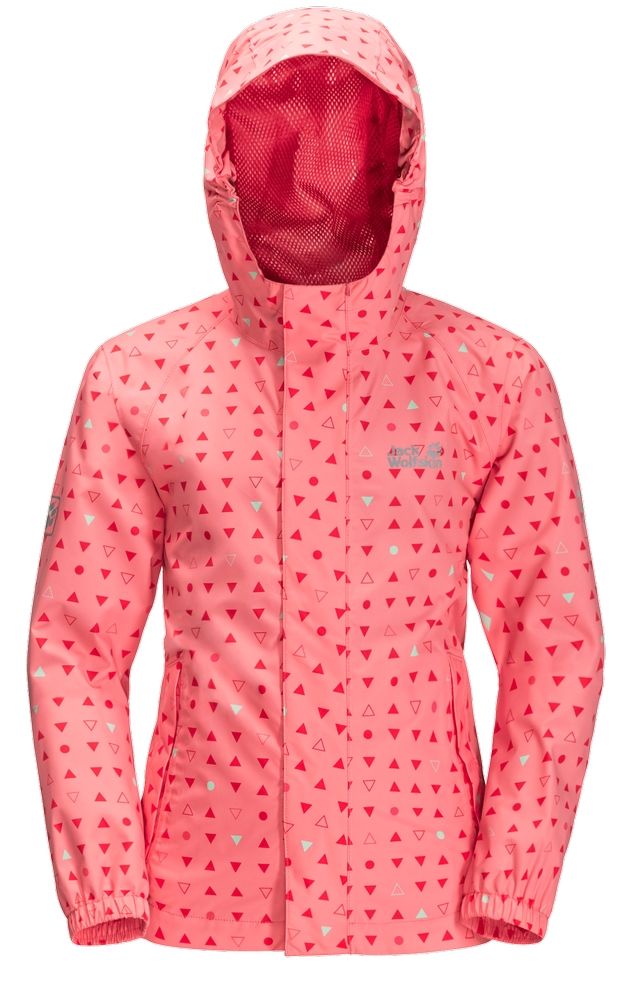 

Ветровка Jack Wolfskin Tucan Dotted Jacket Kids 1608891-8296 140 см