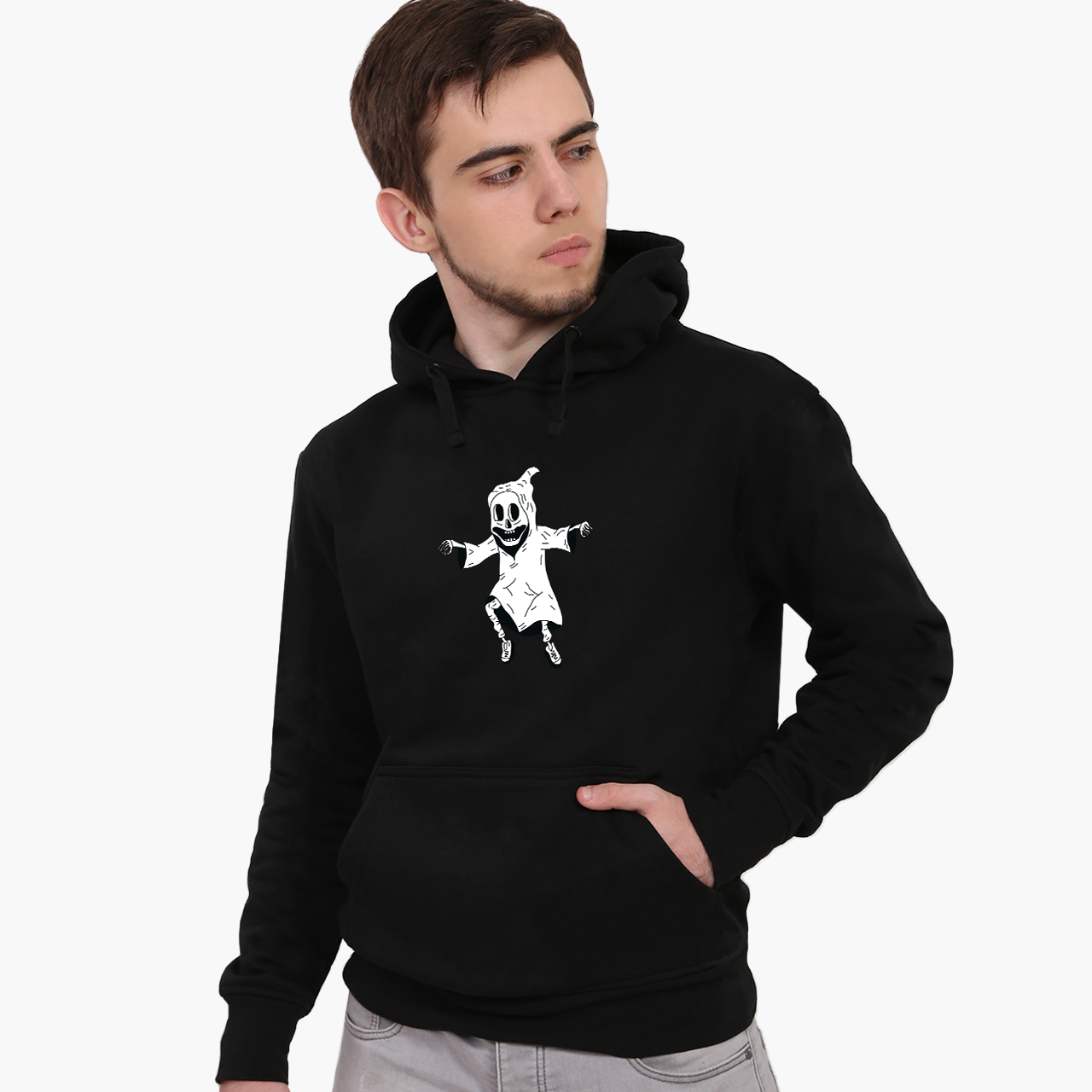 

Худи мужской Скелетон (9225-2085) Черный XXL