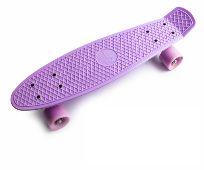 

Пенни борд (Penny Board) 22" "Pastel Series" с матовыми колесами фиолетового цвета, Лиловый