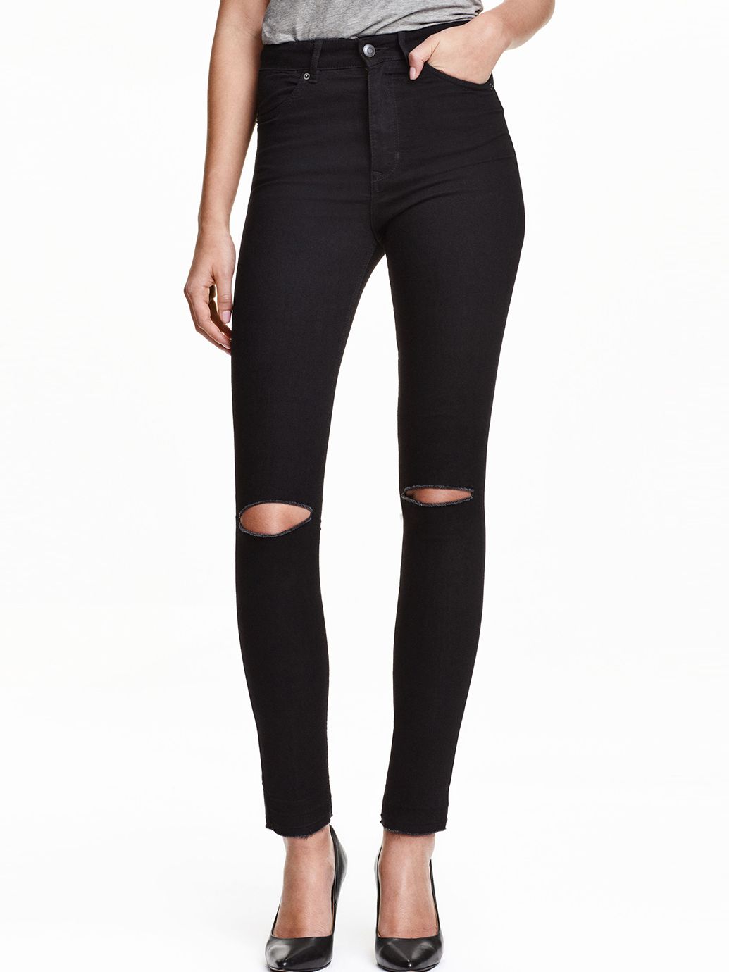 

Джинсы H&M 0252298_необр.низ  Черные, Джинсы H&M 0252298_необр.низ 34 Черные