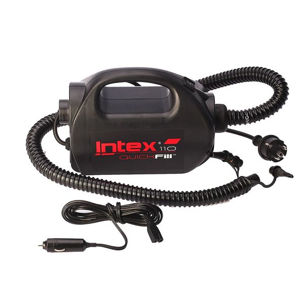 

Электрический насос Intex 68609 (220В / 12В) Quick-Fill High PSI Indoor/Outdoor Electric Pump