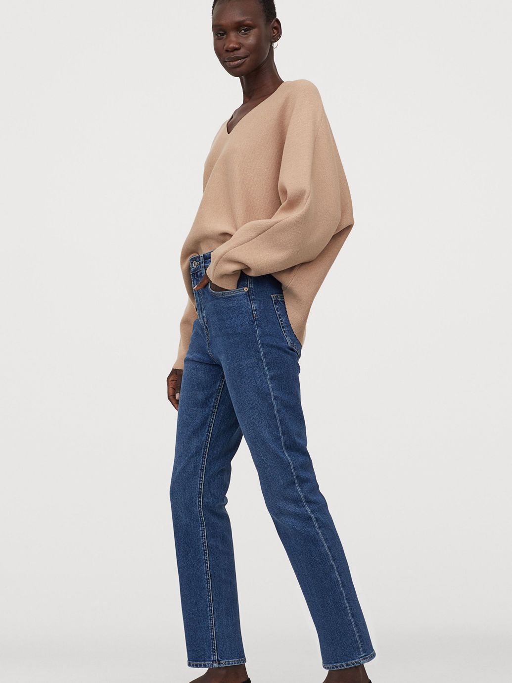 

Джинсы H&M 0799365_сер.пуг 34 Синие