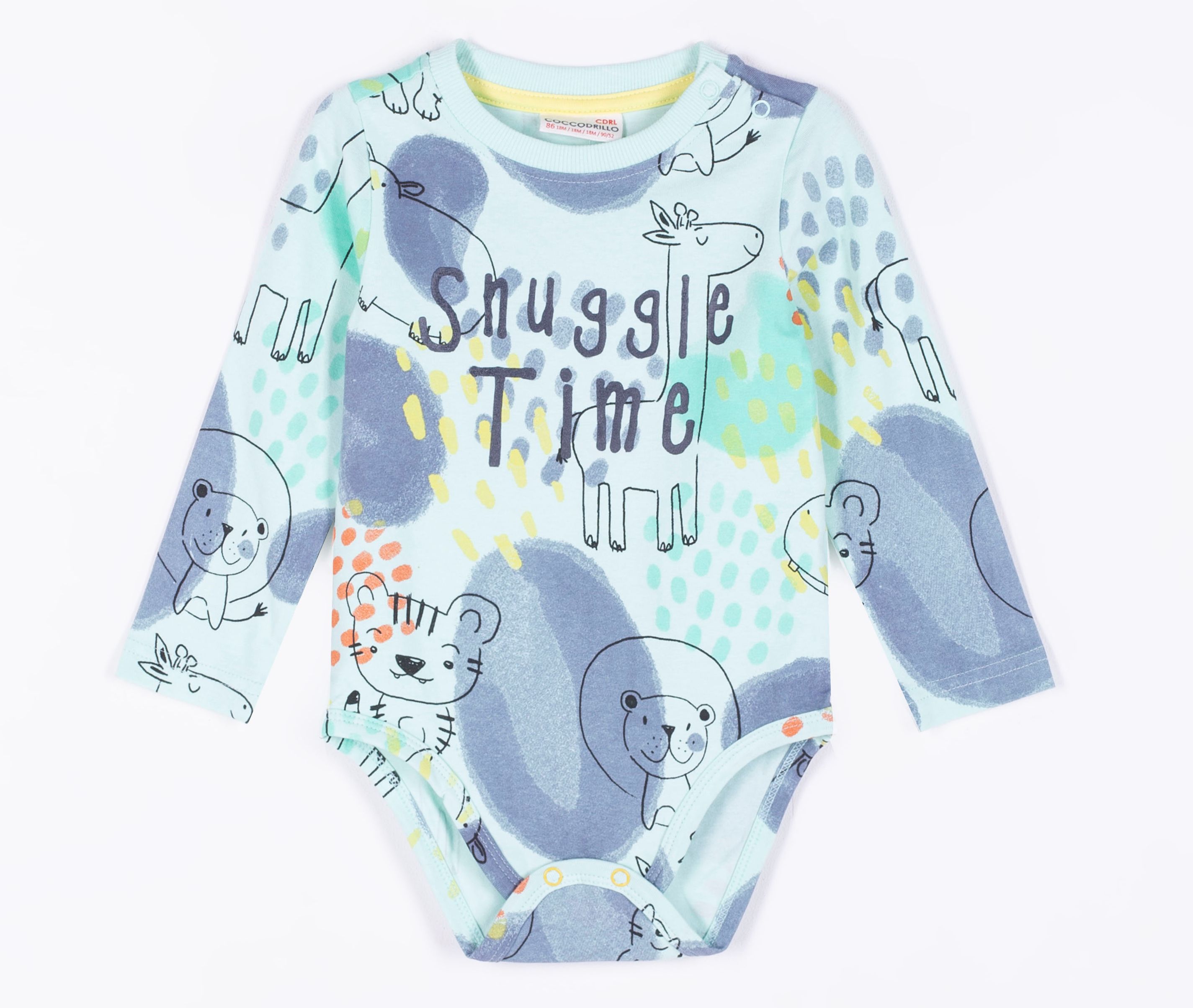 

Боди Coccodrillo Snuggle Time WC1112101SNU-010 68 см Салатовое