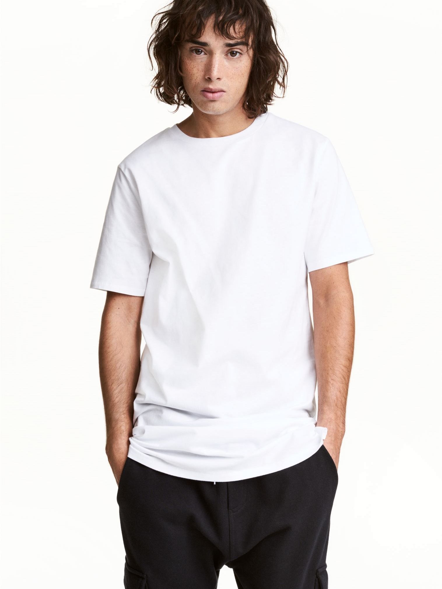 

Футболка H&M 3153135RP21 M Белая