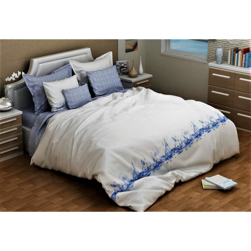 

Комплект постельного белья SoundSleep Wind ранфорс подростковый