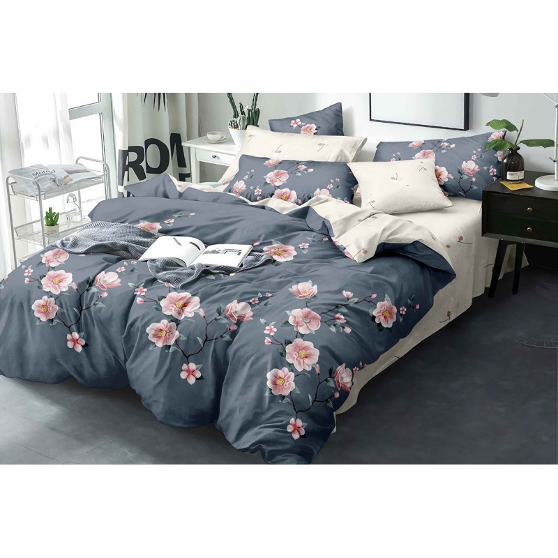 

Комплект постельного белья Pink roses SoundSleep бязь двуспальный