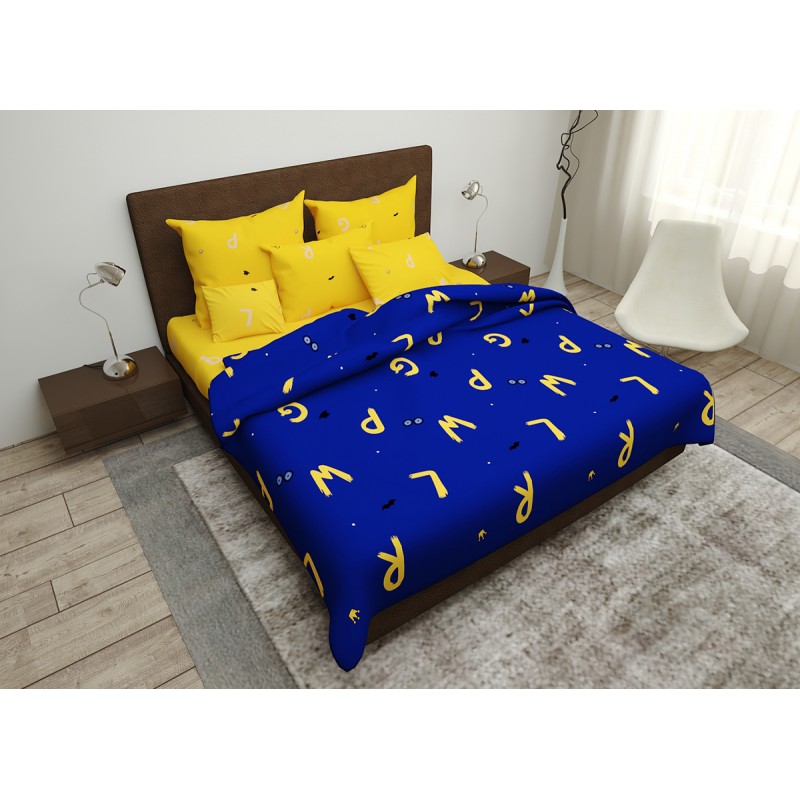 

Комплект постельного белья Alphabet SoundSleep бязь полуторный