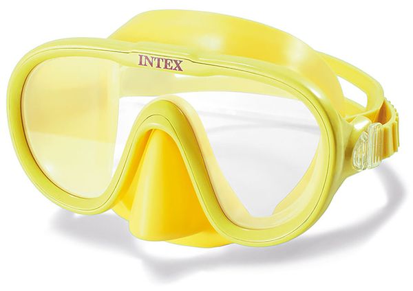 

Маска для плавания Intex 55916 Sea scan swim masks (желтая)