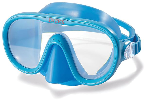 

Маска для плавания Intex 55916 Sea scan swim masks (голубая)