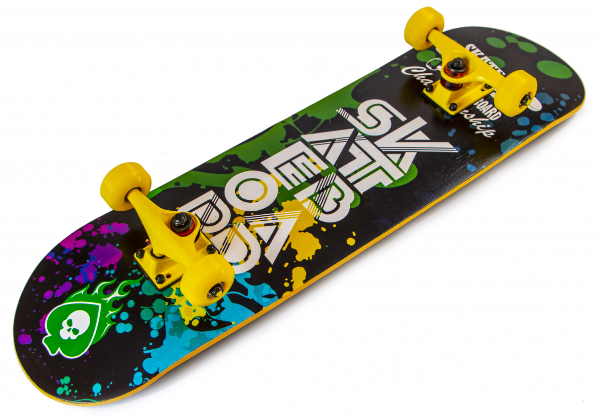 

Скейтборд Scale Sports деревянный с рисунком 31", Skateboard
