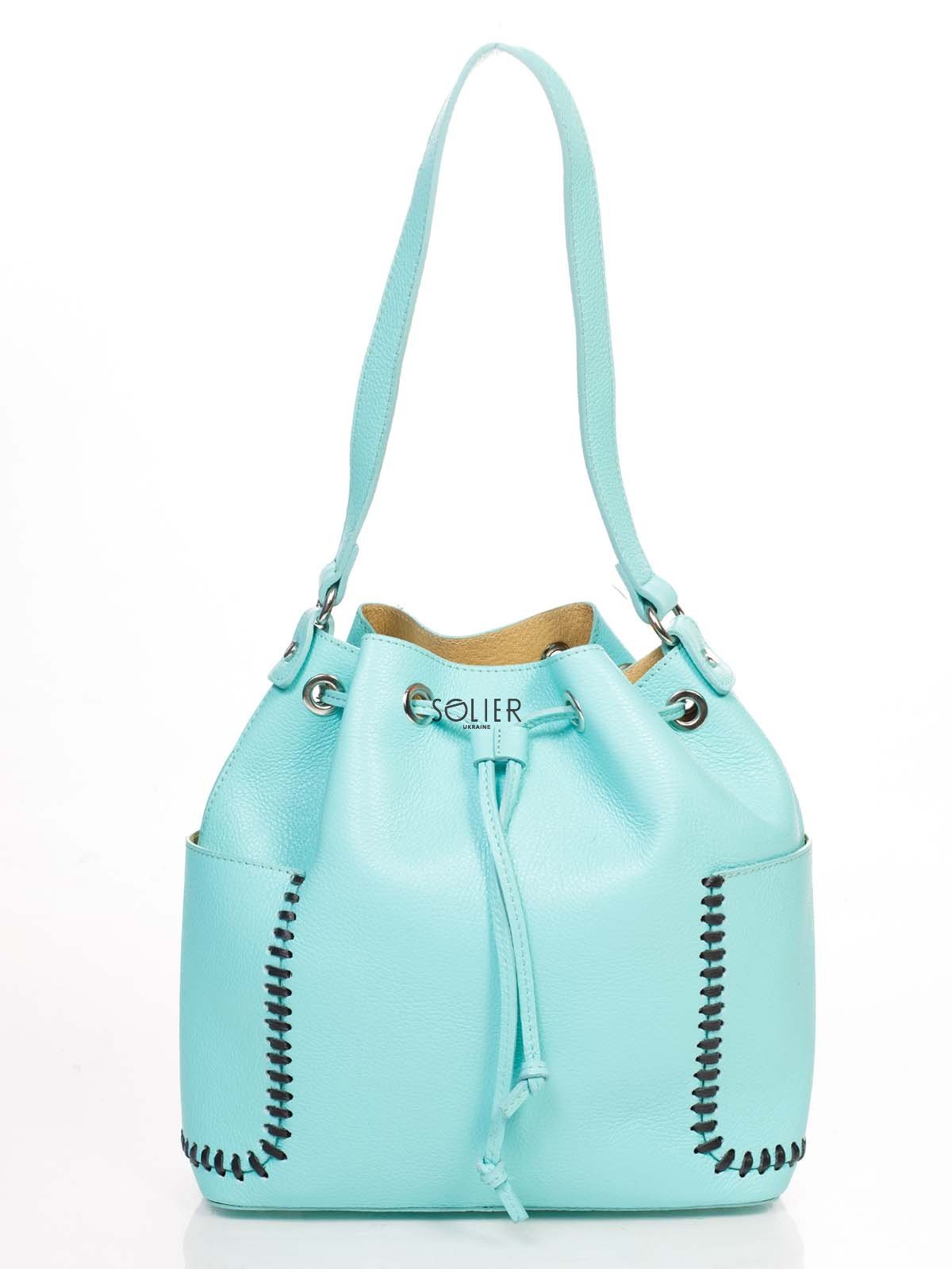 

Сумка на каждый день кожаная зеленый mlPllttr8926_tiffany