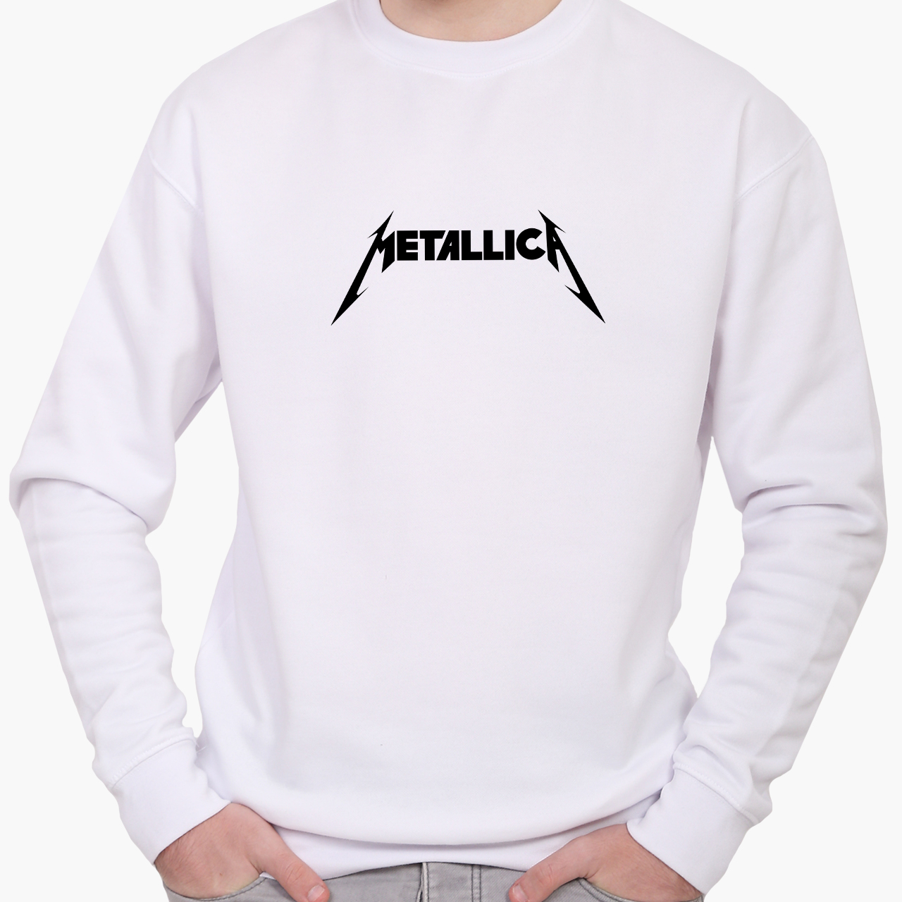 

Свитшот мужской Металика (8771-1965) Белый XXL
