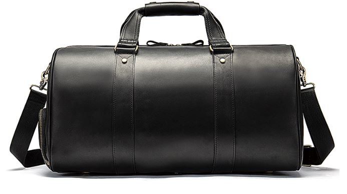 

Сумка дорожная мужская кожаная Vintage Черная, Черный Vntg14894