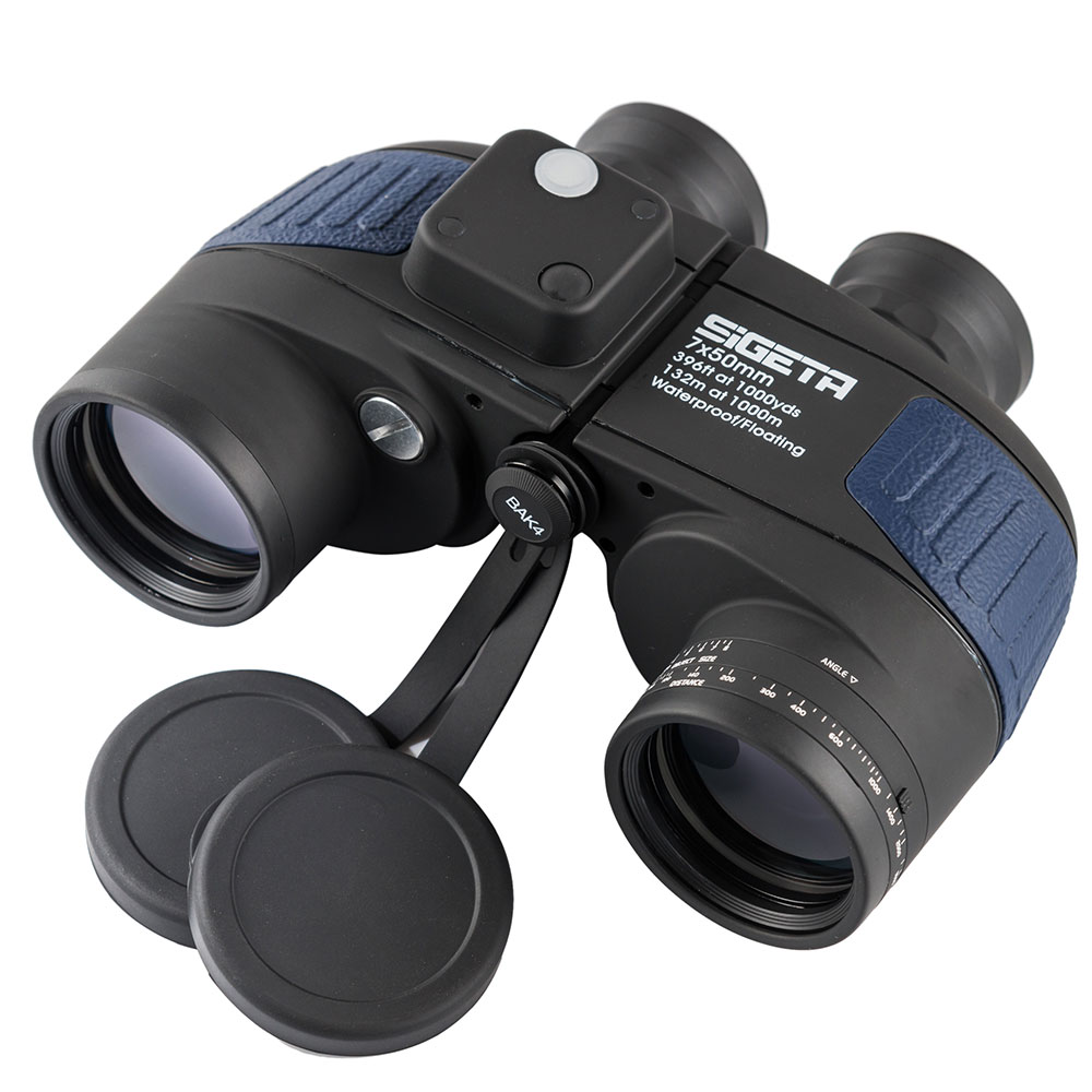 

Бинокль SIGETA Admiral 7x50 Blue floating/compass/reticle морской SGT65813