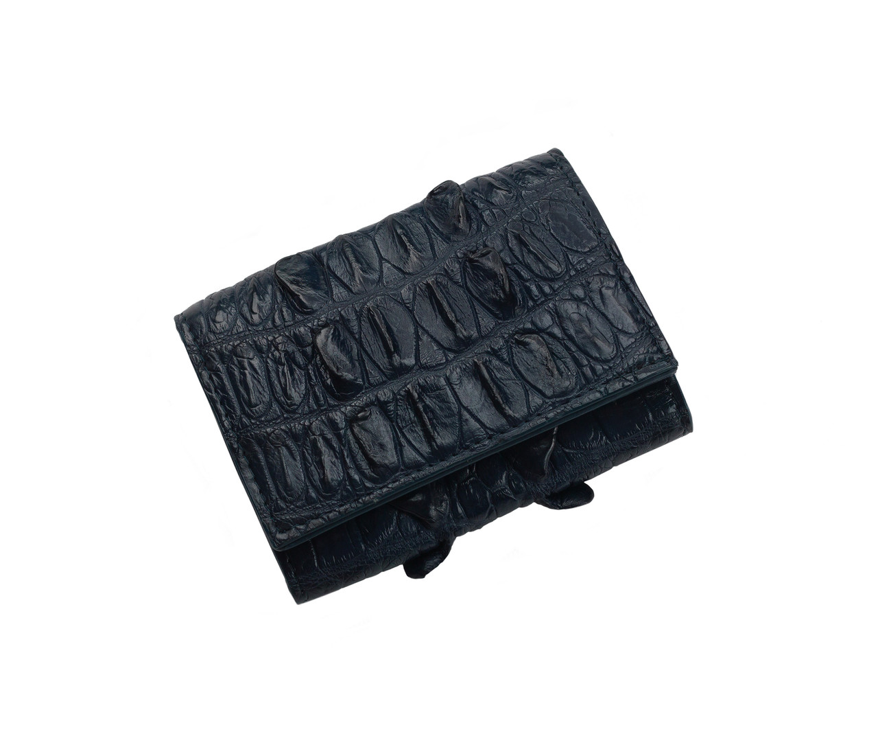 

Кошелек из кожи крокодила Ekzotic Leather Синий () xtclthrcw 90
