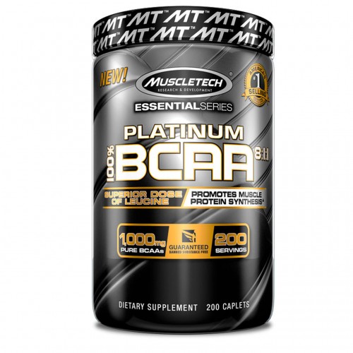 

Аминокислота MuscleTech Platinum BCAA 8:1:1 200 капсул (104181)