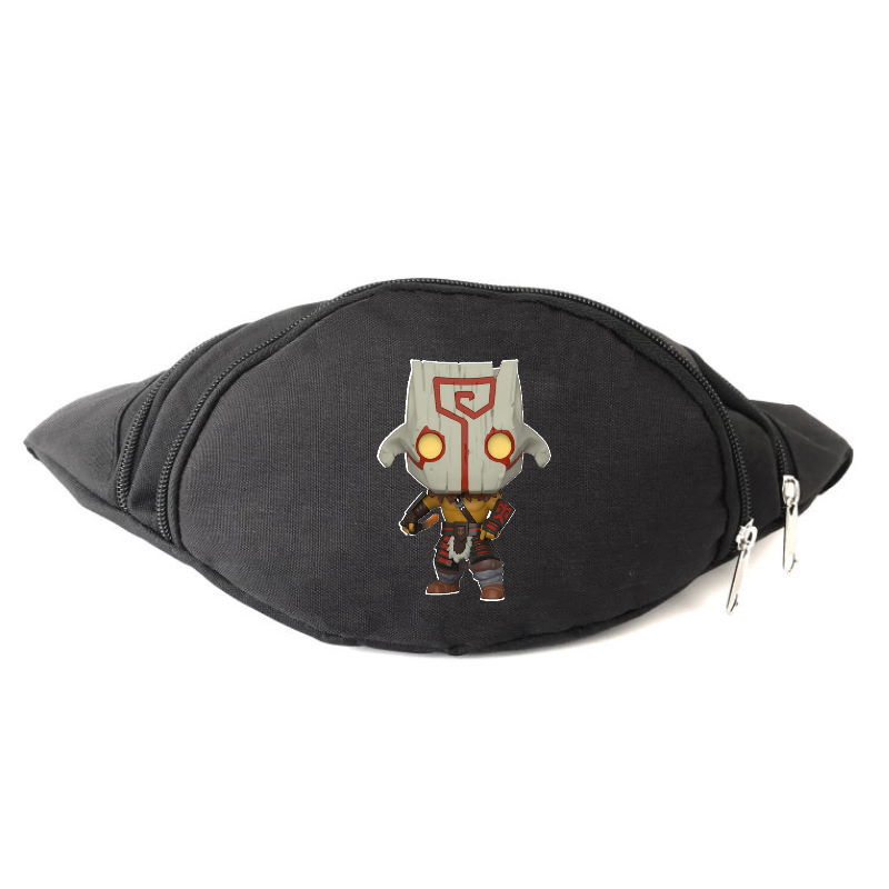 

Сумка Бананка Дота 2 001 DOTA 2 на пояс Cappuccino DOT 001 blc черный