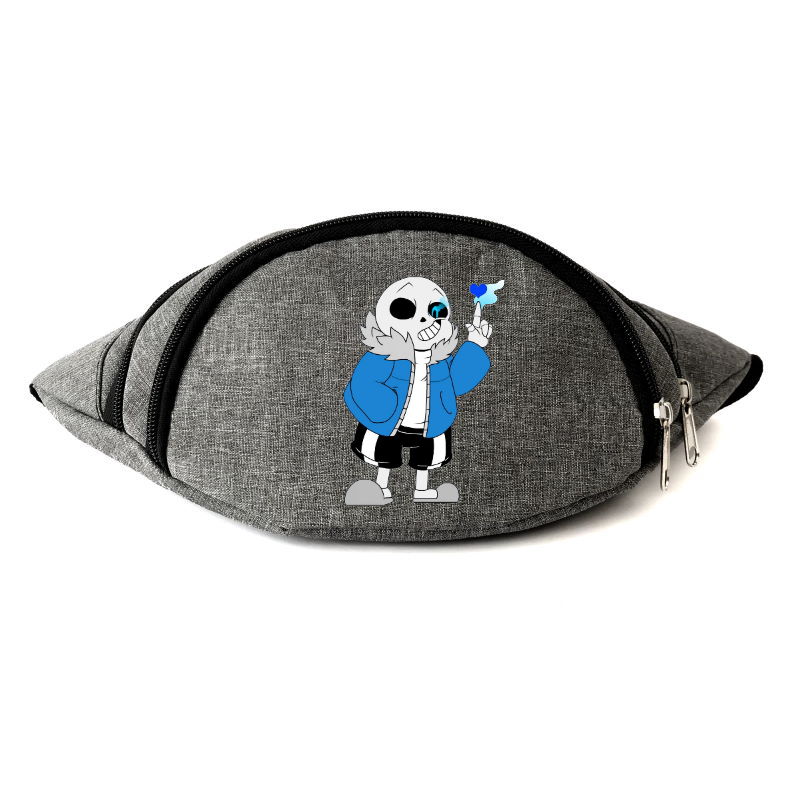 

Сумка Бананка Андертейл Undertale на пояс Cappuccino 004 grey серый