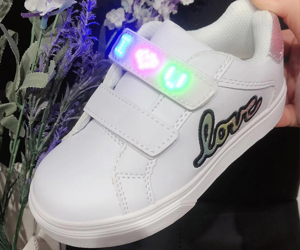 

Кроссовки BI&KI LED надпись BI-TE 29 Белые (nv2986-29)