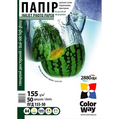 

Бумага ColorWay A4 (PGD155050A4)