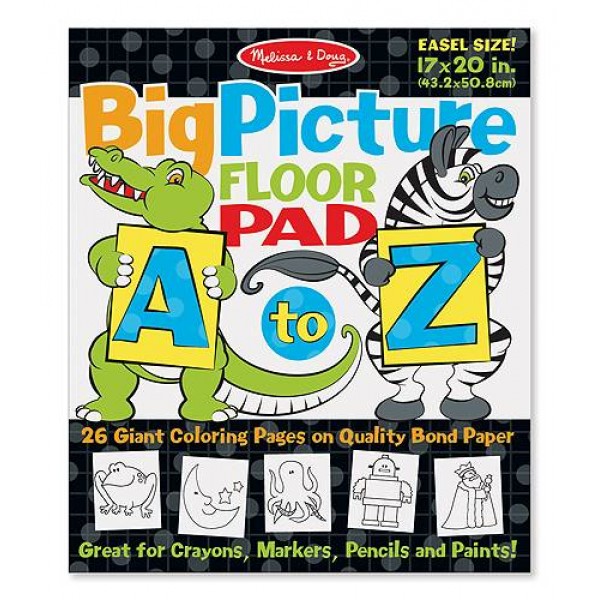 

Гигантская раскраска Алфавит Melissa & Doug