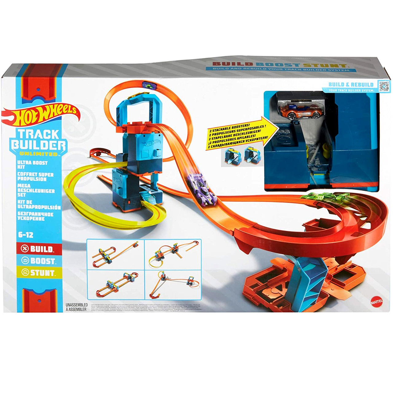 

Трек Хот Вилс Комплект ультра ускорителей Hot Wheels Track Builder Mattel