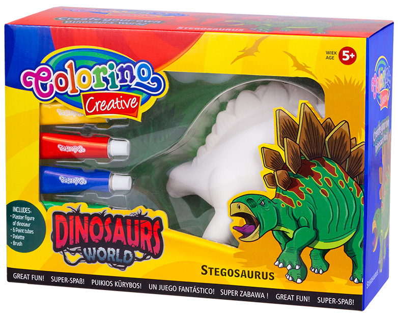 

Набор для рисования, Colorino, Стегозавр, (91350PTR)