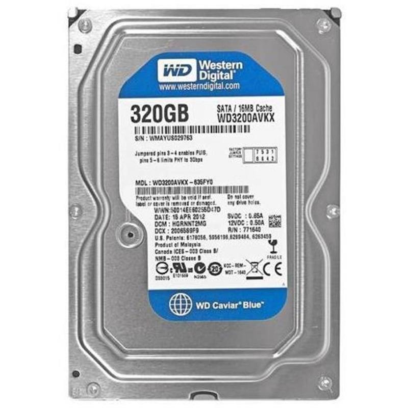 

HDD SATA 320GB WD 7200rpm 16MB (WD3200AVKX)