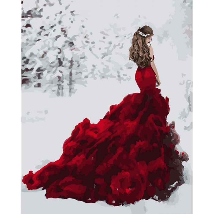 

Картина по номерам Снігова королева 40*50см Идейка КНО4540