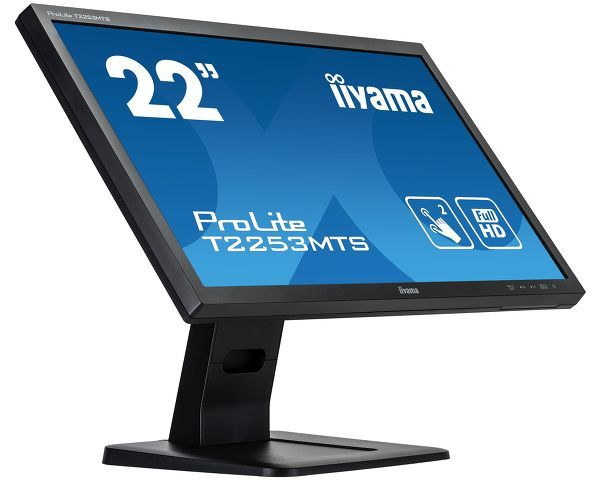 

Монитор Iiyama Prolite T2253Mts, 54.6Cm (21.5''), Optical Multitouch, Black