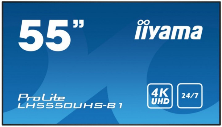 

Монитор iiyama LH5550UHS LFD 4K (LH5550UHSB1)