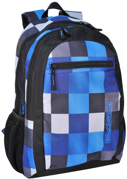 

Рюкзак в клетку PASO 22L, синий Ps14-616B