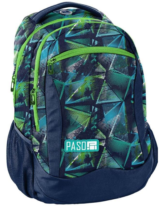 

Женский городской рюкзак PASO 22L, синий Ps18-2808RG16
