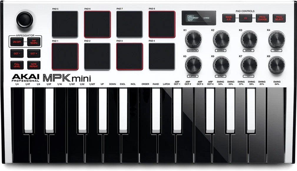 

Akai MPK MINI MK3 White (230878)