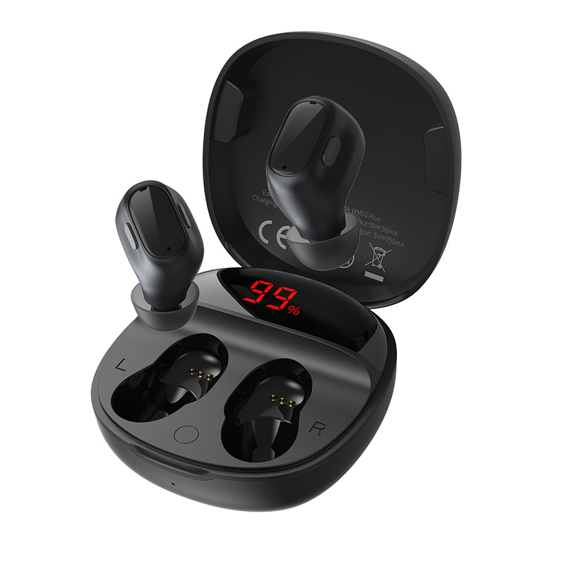 

Беспроводные Bluetooth наушники Baseus Encok True Wireless Earphones WM01 Plus Black